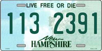 NH license plate 1132391