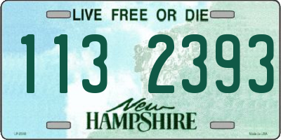 NH license plate 1132393