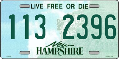 NH license plate 1132396