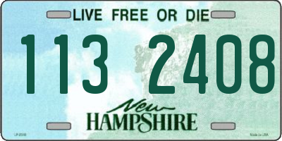 NH license plate 1132408