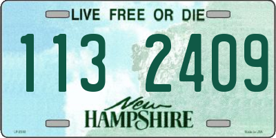 NH license plate 1132409