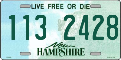 NH license plate 1132428