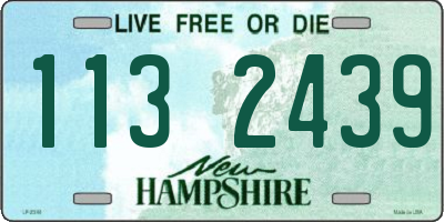 NH license plate 1132439