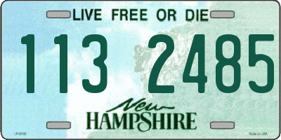 NH license plate 1132485