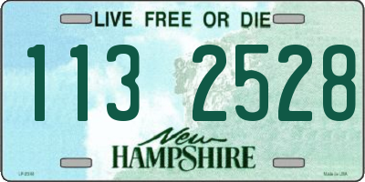 NH license plate 1132528