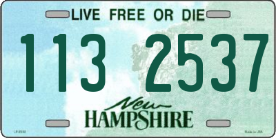 NH license plate 1132537