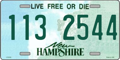 NH license plate 1132544