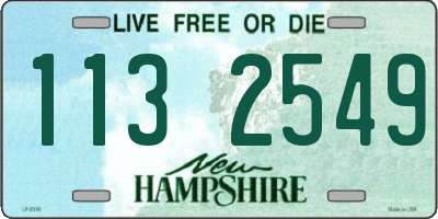 NH license plate 1132549