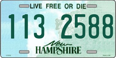 NH license plate 1132588