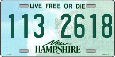 NH license plate 1132618