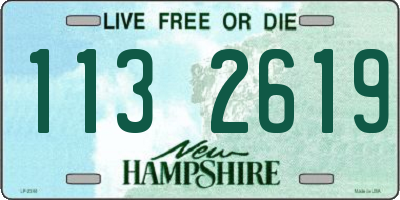 NH license plate 1132619