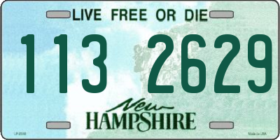 NH license plate 1132629