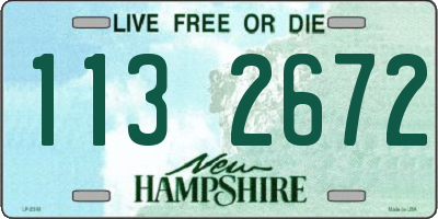 NH license plate 1132672