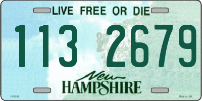 NH license plate 1132679