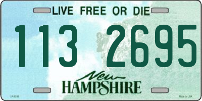 NH license plate 1132695