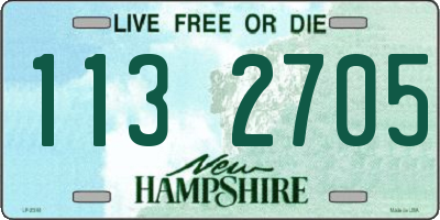 NH license plate 1132705