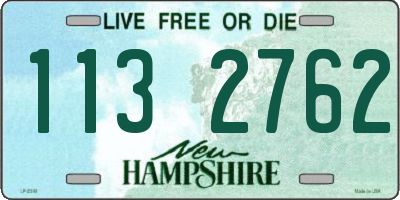 NH license plate 1132762