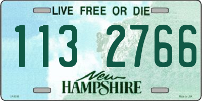 NH license plate 1132766