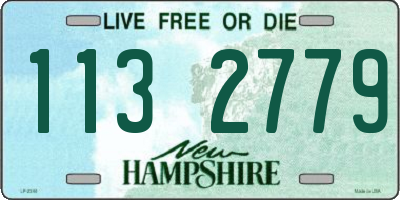 NH license plate 1132779