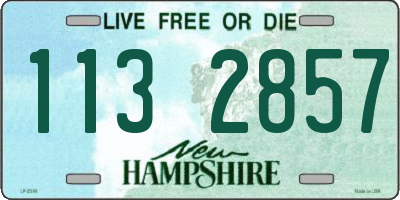 NH license plate 1132857