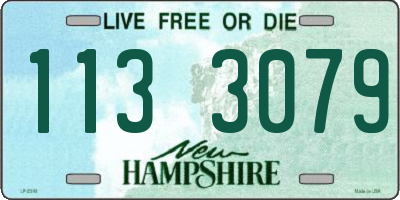 NH license plate 1133079
