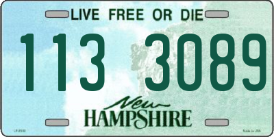 NH license plate 1133089