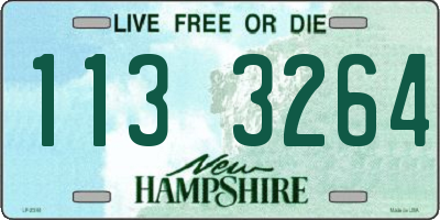 NH license plate 1133264