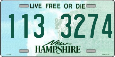 NH license plate 1133274