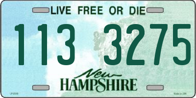 NH license plate 1133275