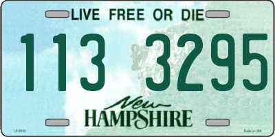 NH license plate 1133295