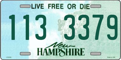 NH license plate 1133379