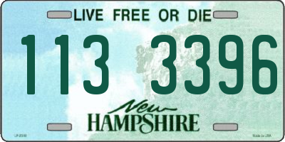 NH license plate 1133396