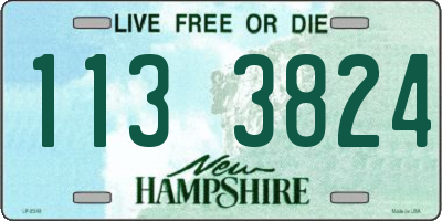 NH license plate 1133824