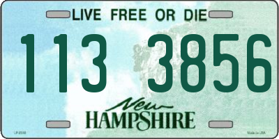 NH license plate 1133856