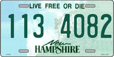 NH license plate 1134082