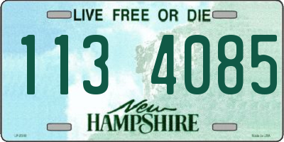 NH license plate 1134085