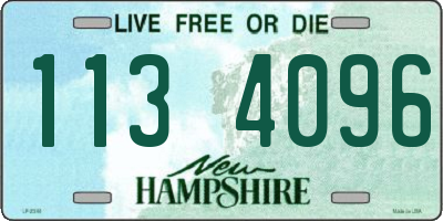NH license plate 1134096