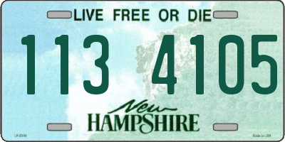 NH license plate 1134105