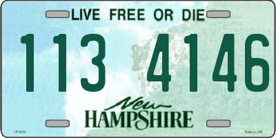 NH license plate 1134146