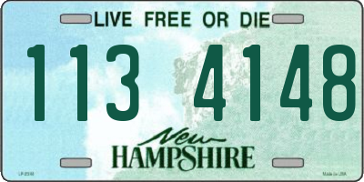 NH license plate 1134148