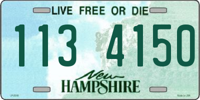 NH license plate 1134150