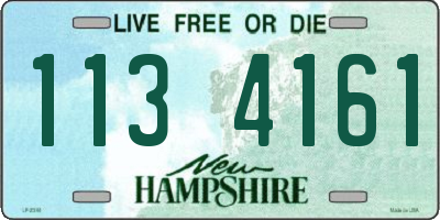 NH license plate 1134161