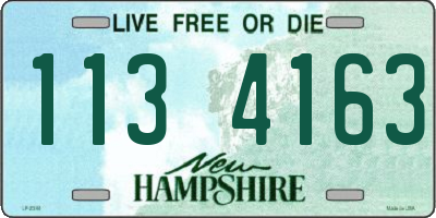 NH license plate 1134163