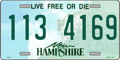 NH license plate 1134169