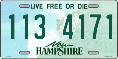 NH license plate 1134171