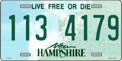 NH license plate 1134179