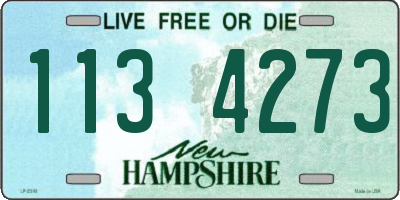 NH license plate 1134273