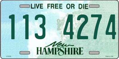 NH license plate 1134274