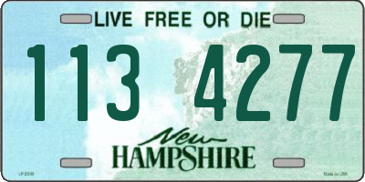 NH license plate 1134277