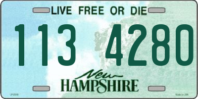 NH license plate 1134280